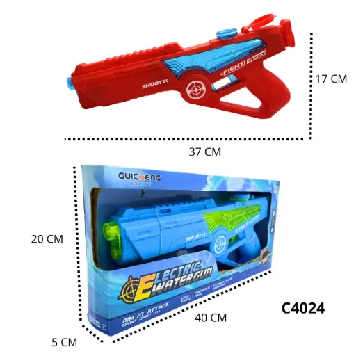 C4024 LANZADOR DE AGUA RECARGABLE C4024