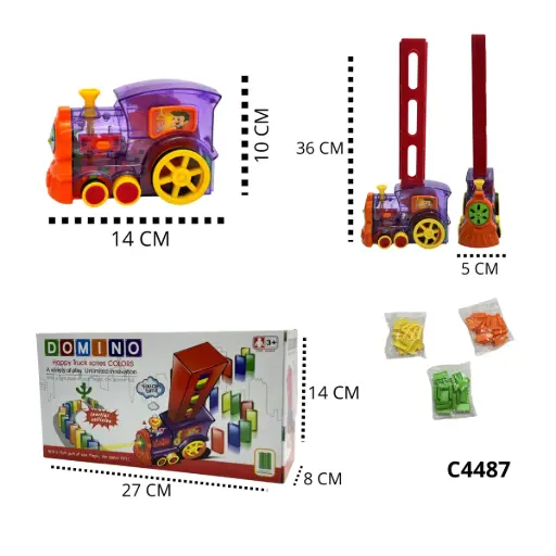 C4487 JUEGO DOMINO TREN C4487