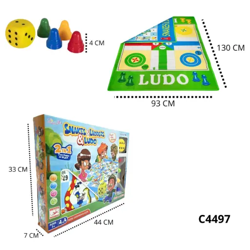 C4497 JUEGO D MESA 2EN 1 C4497
