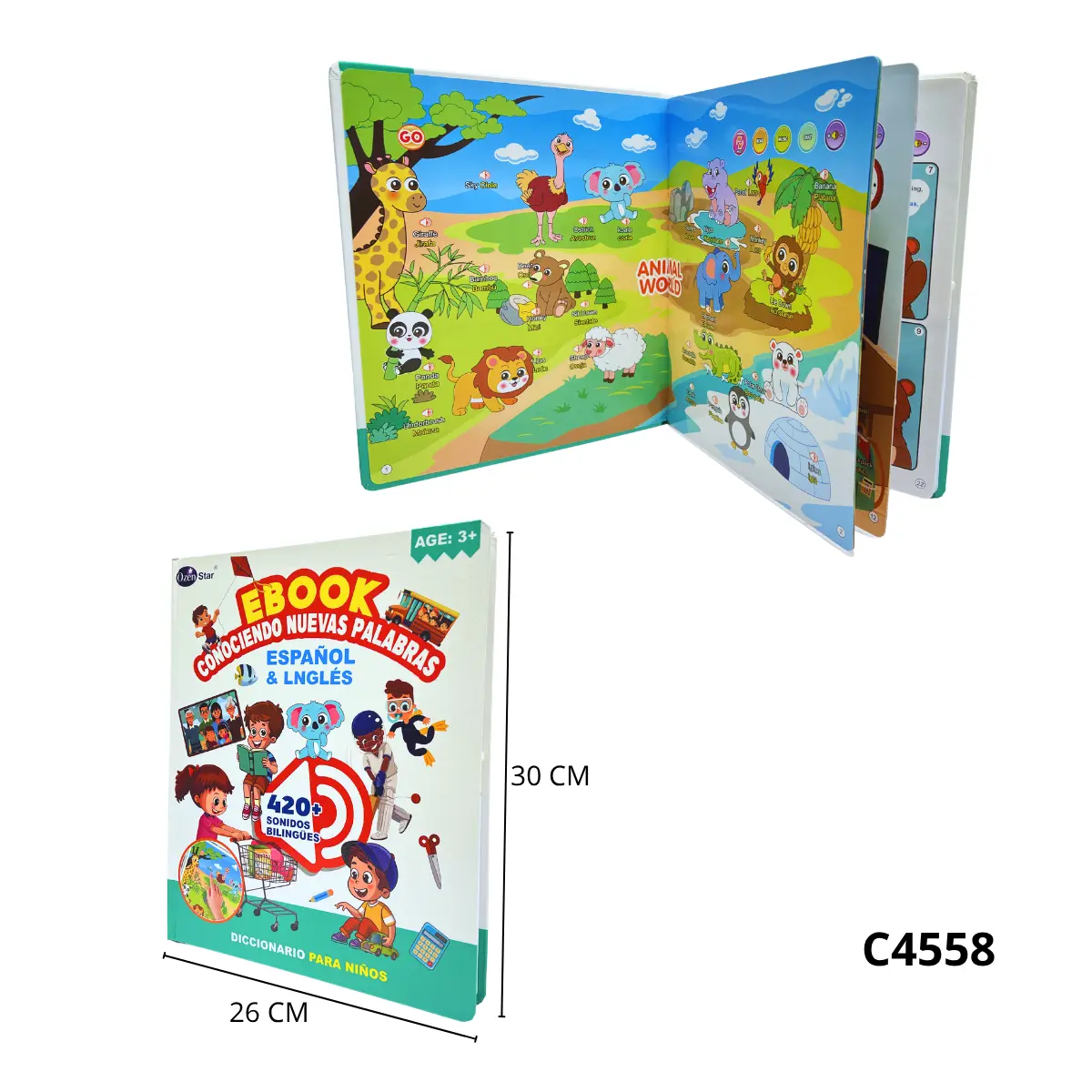 LIBRO DIDACTICO INGLES/ESPAÑOL C4558