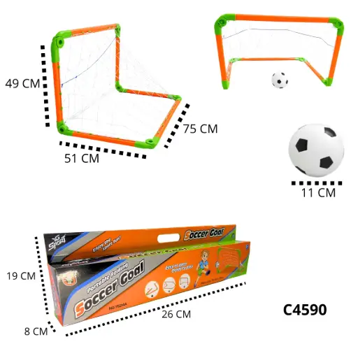 C4590 CANCHA DE FUTBOL E CAJA C4590