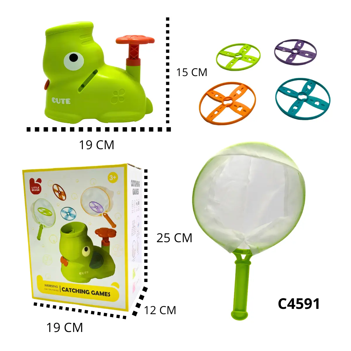 JUEGO OVNI ELEFANTE C4591