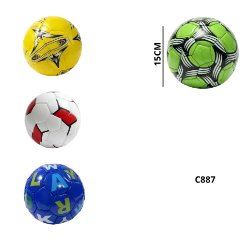 C887 BALON FOOTBALL SURTIDO #2 C887