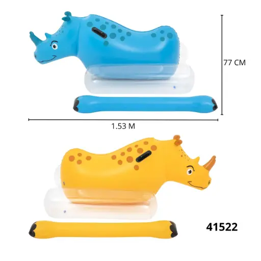 41522 INFLABLE RINO CON BATE BESTWAY 41522