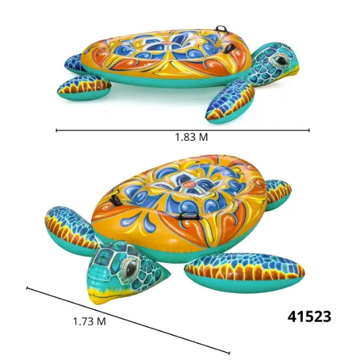41523 INFLABLE TORTUGA MULTICOLOR BESTWAY 1.83mx1.73m 41523