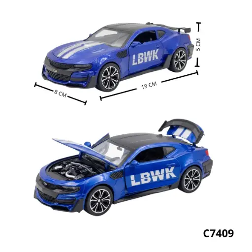 C7409 CARRO METALICO CAMARO 1/24 C7409