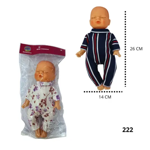 222 BEBE DORMIDO PEQUENO 222