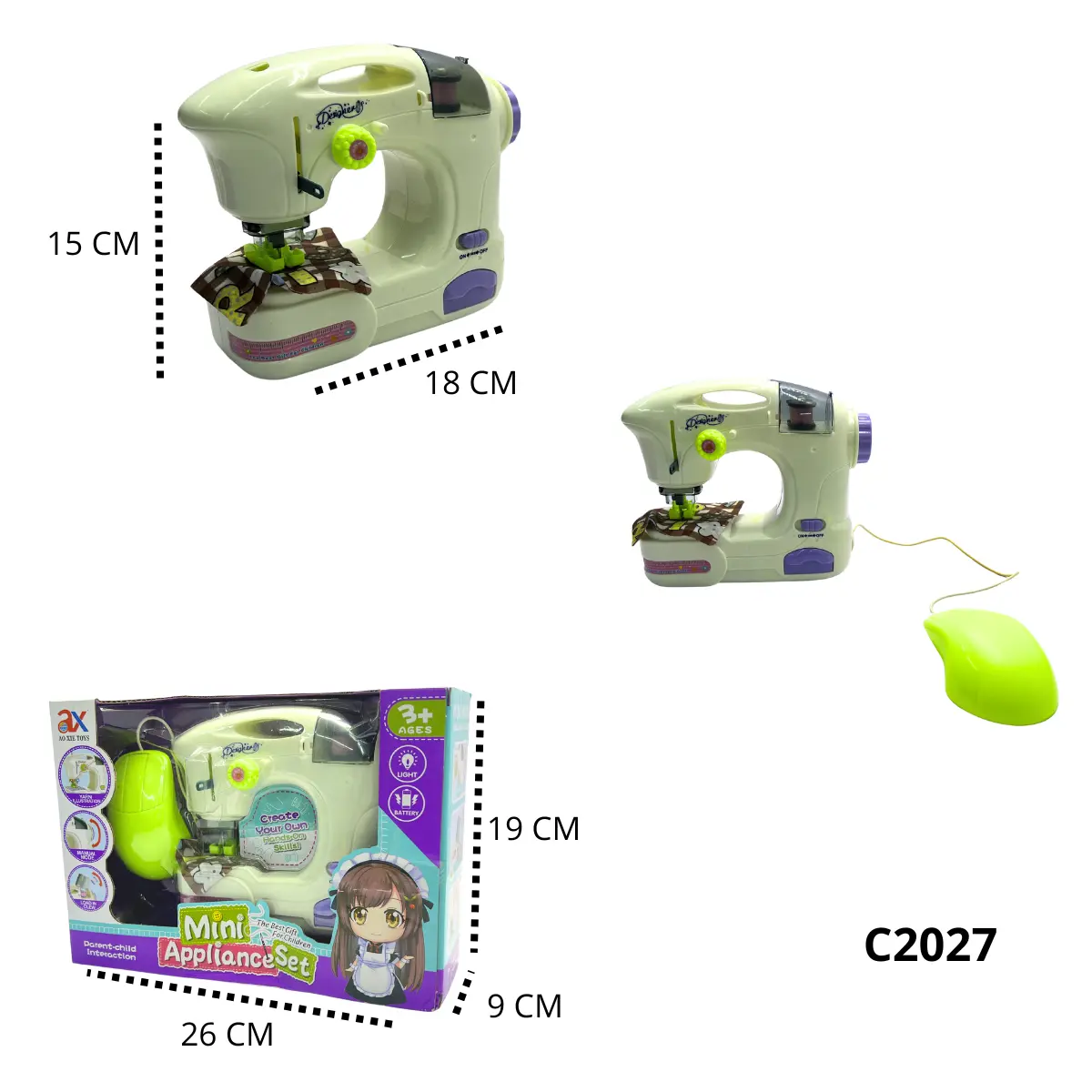 MAQUINA DE COSER C2027