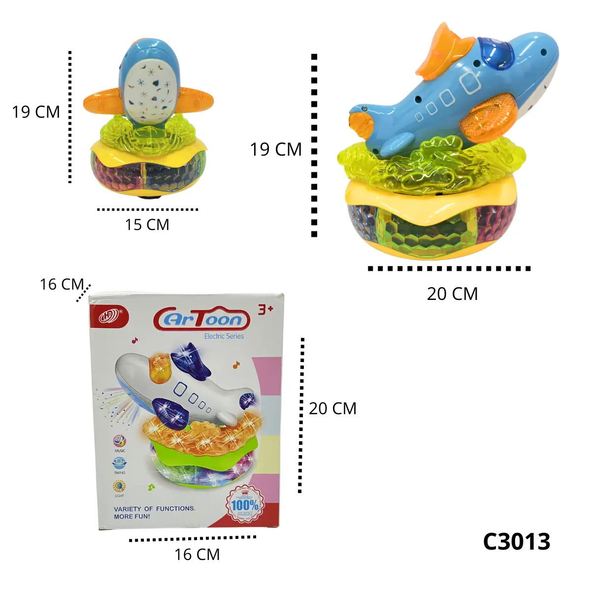 JUEGO LUZ Y SONIDO MOVIMIENTO C3013