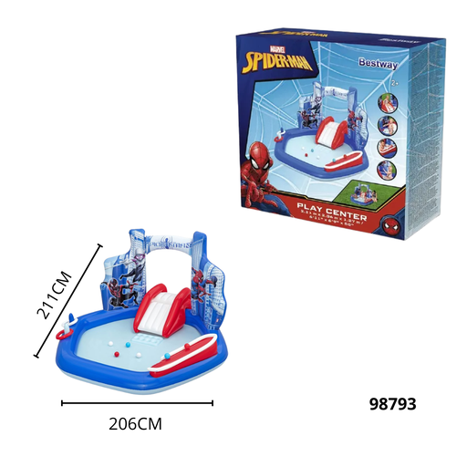 98793 PARQUE ACUATICO SPIDERMAN BESTWAY 98793