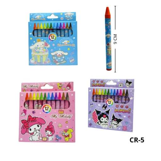 CR-5 CRAYOLAS SANRIO CR-5