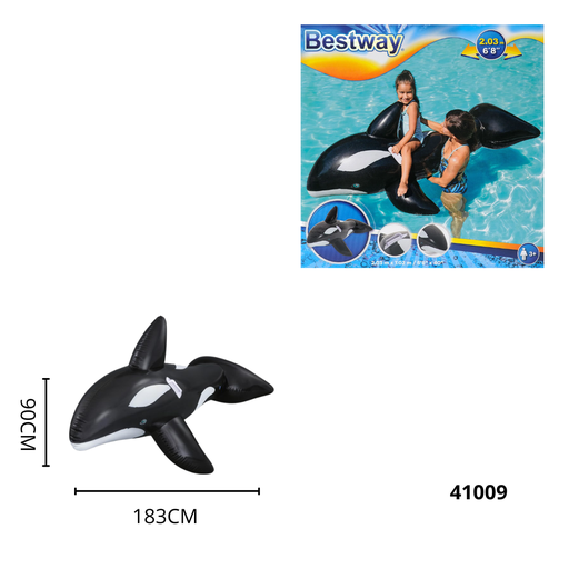 41009 FLOTADOR BALLENA BESTWAY 8PCS 41009