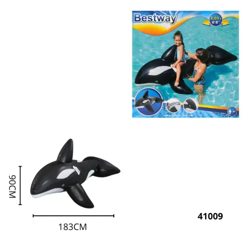 41009 FLOTADOR BALLENA BESTWAY 8PCS 41009