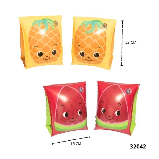 32042 BRACITOS INFLABLES FRUTAS BESTWAY 32042