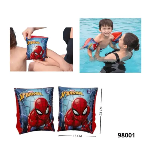 98001 INFLABLE BRAZOS SPIDER MAN 15CM 98001