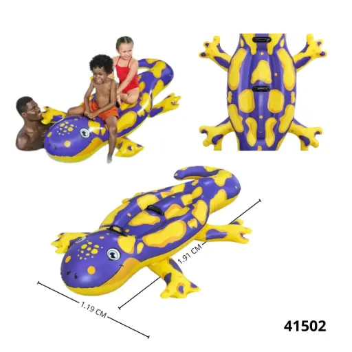 41502 INFLABLE LAGARTIJA 1.91mx1.19m 41502