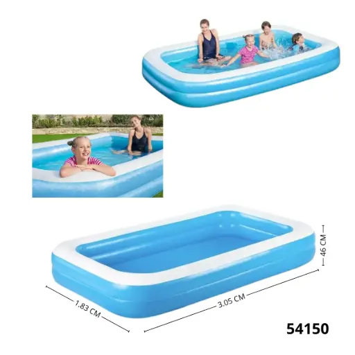 54150 Piscina familiar rectangular 54150