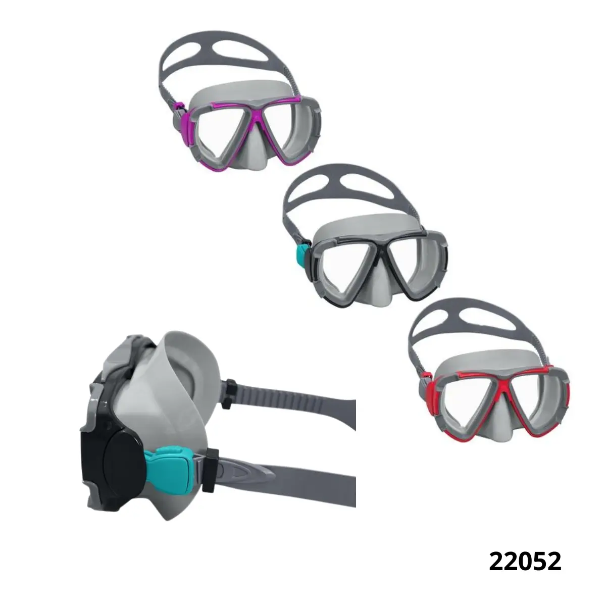 CARETA NATACION ADULTO BESTWAY 12 PCS 22052