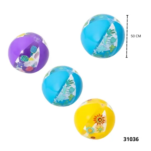 31036 BALON PLAYERO 51CM DISEÑOS BESTWAY 36 PCS 31036