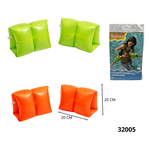 32005 BRAZOS INFLABLES 20CM BESTWAY 24PCS 32005