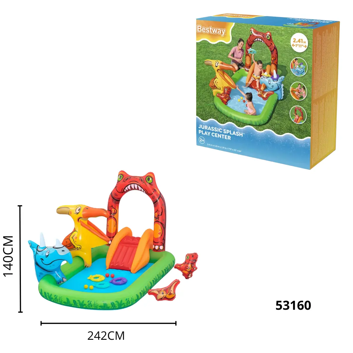 PARQUE ACUATICO DINO BESTWAY 53160