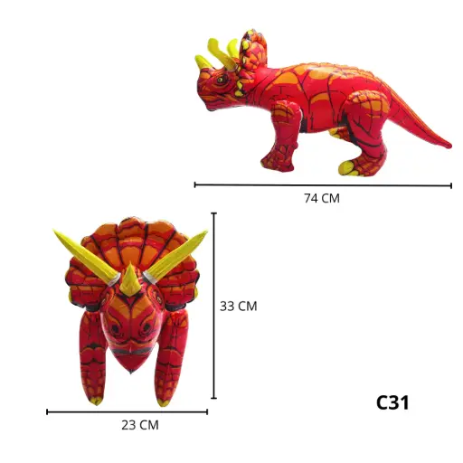C31 INFLABLE DE DINOSAURIO C31