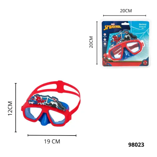 98023 CARETA ACUATICA SPIDERMAN BESTWAY 98023