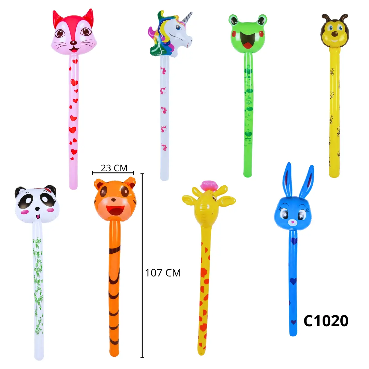 INFLABLE VARA ANIMALES C1020