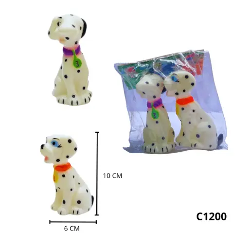 C1200 MUNECO CHILLON DALMATA X2 C1200