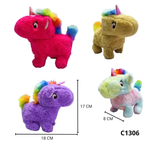 C1306 UNICORNIO SALTARIN MUSICAL C1306