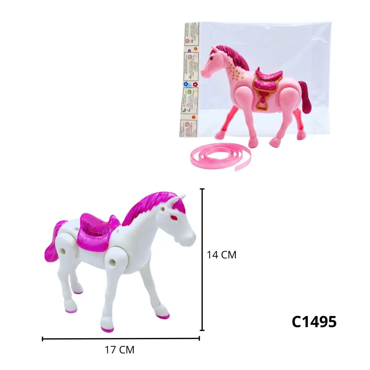 CABALLO LUZ Y SONIDO C1495