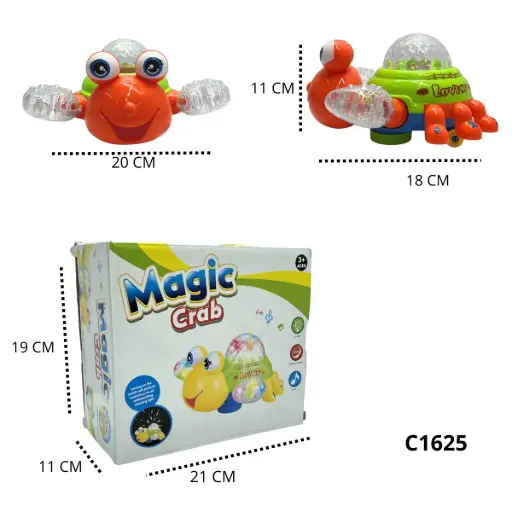 C1625 CANGREJO LUZ Y SONIDO HERMIT C1625