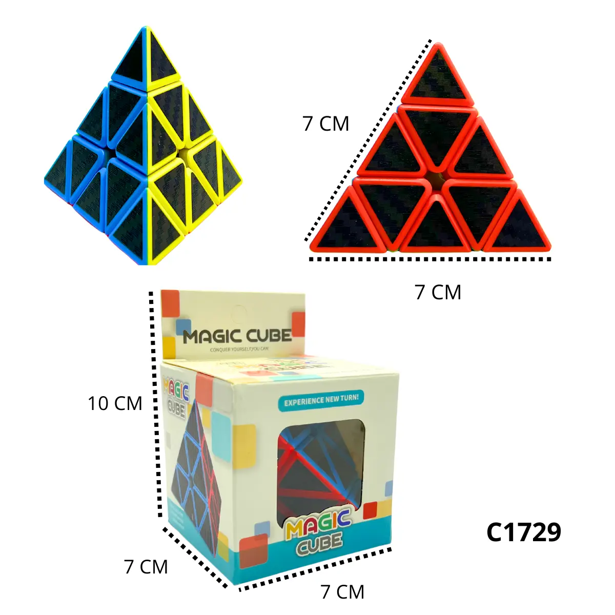 RUBIC PIRAMIDE C1729