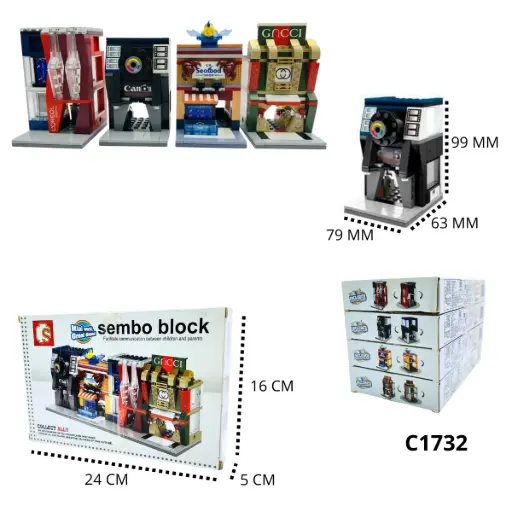 C1732 FICHAS DE ARMAR TIENDAS C1732