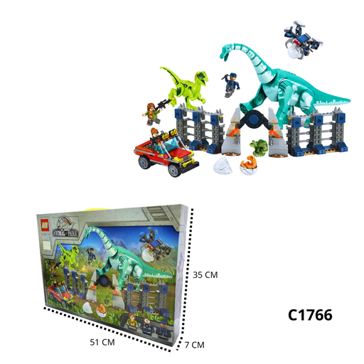 C1766 FICHAS DE ARMAR DINO C1766