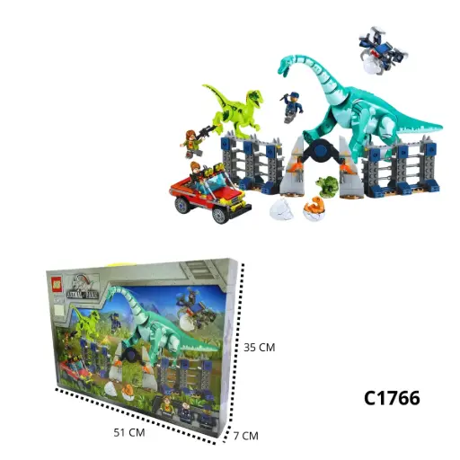C1766 FICHAS DE ARMAR DINO C1766