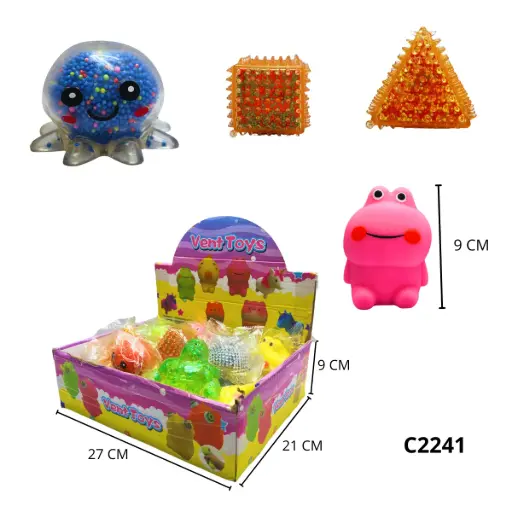 C2241 SQUISHY TRANSPARENTE MODELOS STD C2241