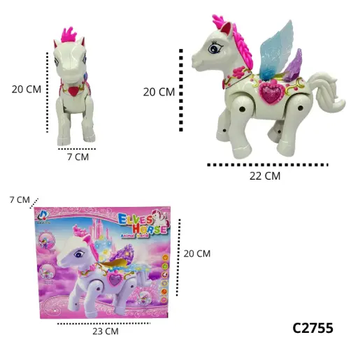 C2755 CABALLO LUZ Y SONIDO C2755