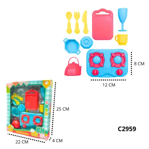 C2959 SET COCINA PEQUENO C2959