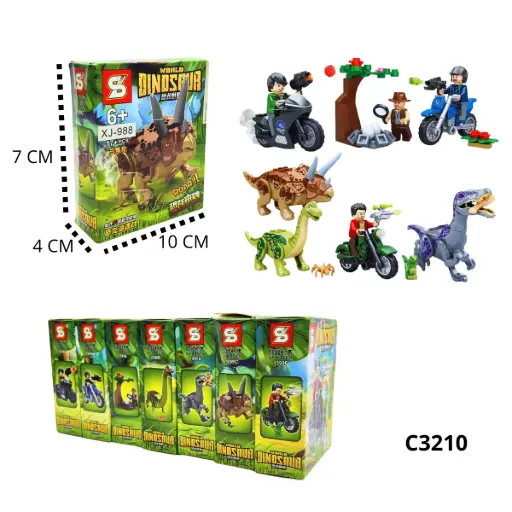 C3210 FICHAS DE ARMAR DINO C3210