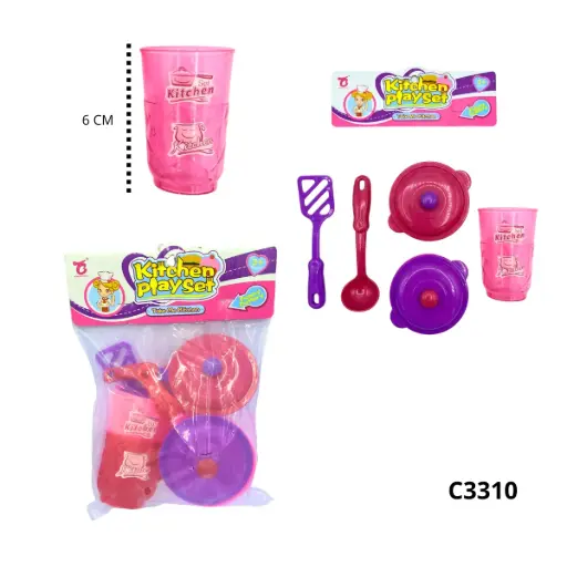 C3310 SET DE COCINA EN BOLSA P.V.C. C3310