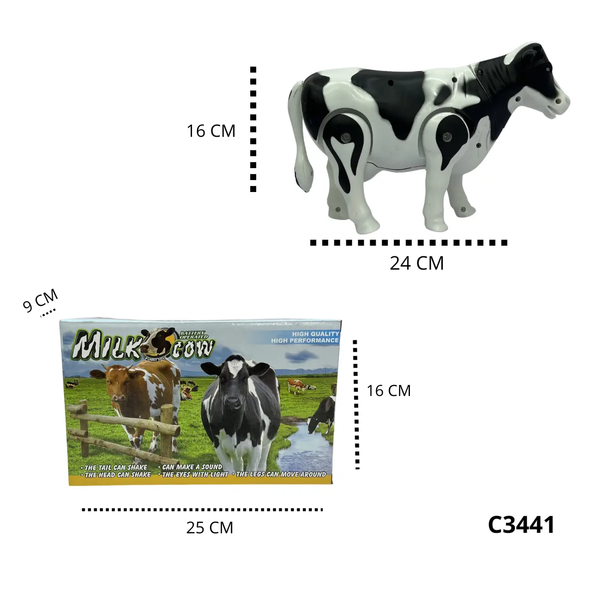 VACA CAMINA C3441