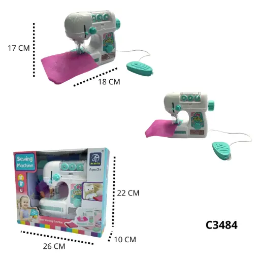 C3484 MÁQUINA DE COSER INFANTIL C3484