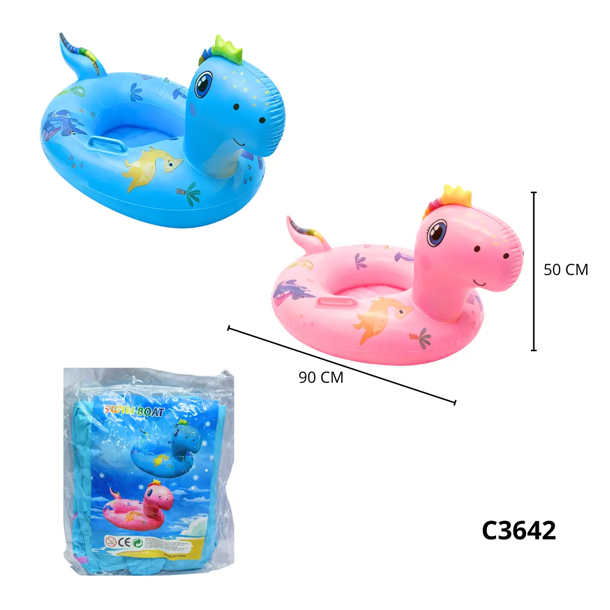 INFLABLE DINOSAURIO DONA C3642
