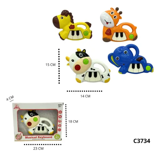 C3734 PIANO INFANTIL DIDÁCTICO C3734