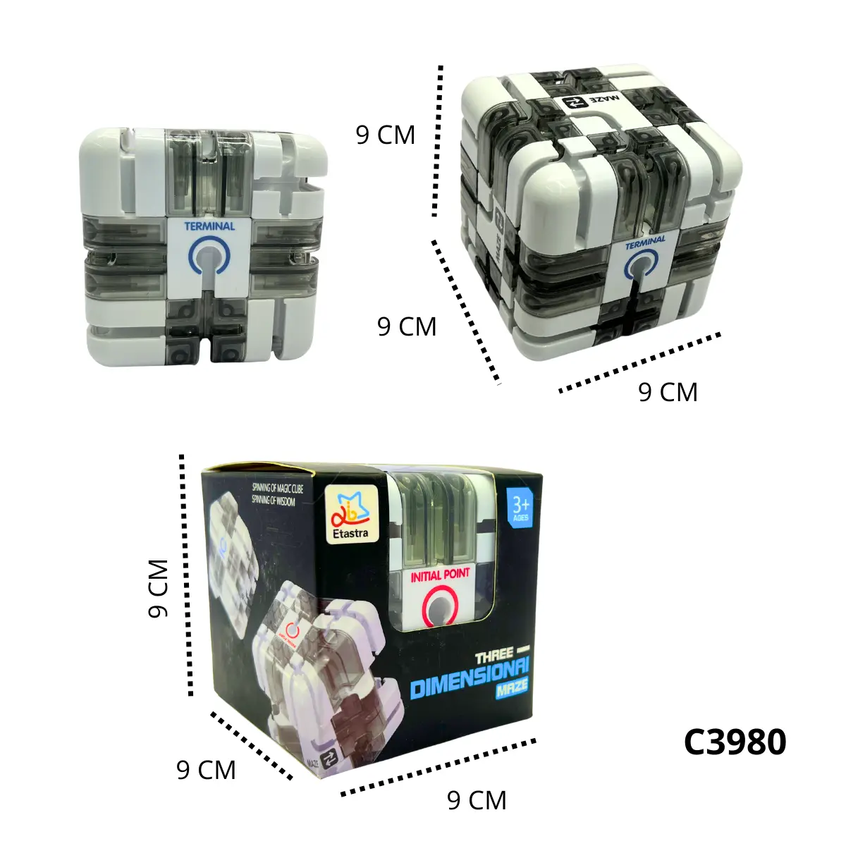 RUBIK CON LABERINTO C3980