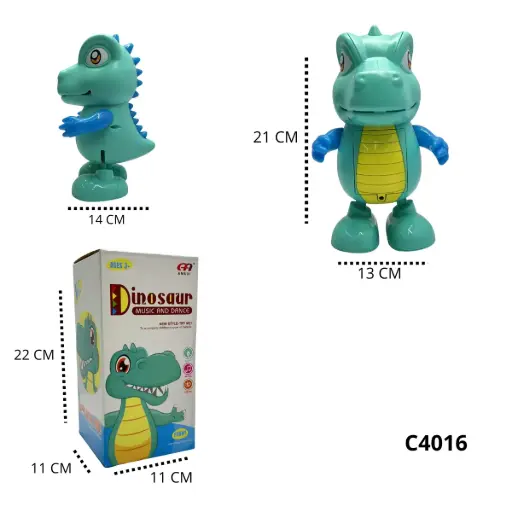 C4016 DINOSAURIO ELÉCTRICO QUE BAILA C4016