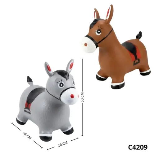 C4209 CABALLO SALTARIN LUZ Y SONIDO C4209