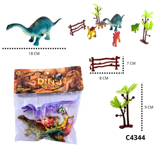 C4344 BOLSA DINOSAURIOS C4344