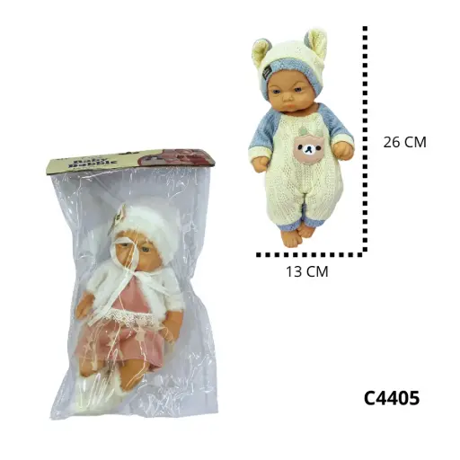 C4405 BEBE REAL EN BOLSA CON MECANISMO C4405